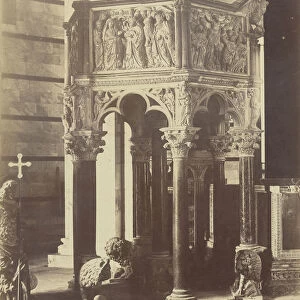 Altar canopy Fratelli Alinari Italian founded 1852
