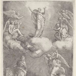 Annunciation angel Gabriel announces Maria will