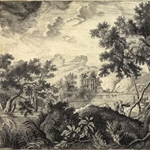 Attributed to Fra da ric de Moucheron (Netherlandish, 1633 - 1686), Classical Landscape
