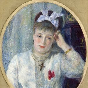 Auguste Renoir (French, 1841 - 1919), Marie Murer, 1877, oil on canvas