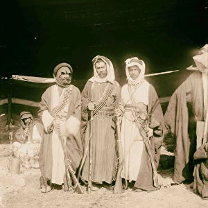 Beduin Bedouin men 1898 Bedouin nomadic Arab