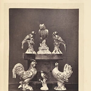 Six bird figurines William Chaffers English 1811