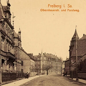 Buildings Freiberg Sachsen 1913 Landkreis Mittelsachsen