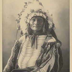 Chief Goes War Sioux Adolph F Muhr American died 1913