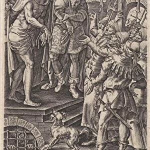 Christ Presented to the People, Johannes Wierix, 1581