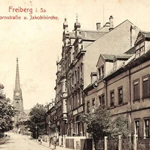 Churches Freiberg Sachsen Buildings 1912 Landkreis Mittelsachsen