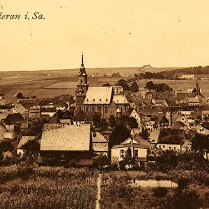 Churches Oederan Buildings 1907 Landkreis Mittelsachsen