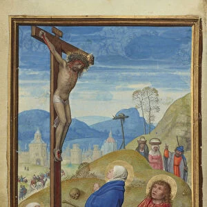 Crucifixion Simon Bening Flemish 1483 1561 Bruges