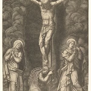 Crucifixion Virgin Magdalen St John late 1570s