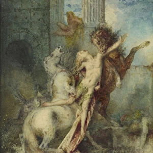 Diomedes Devoured Horses Gustave Moreau French