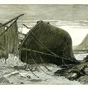 dover, u. k. 1887, wreck, russian, transport, body of salty water, sea, transportation