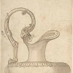 Drawing Ewer Antique Style early 16th century