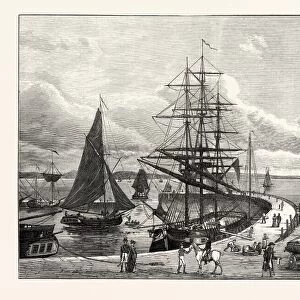 Edinburgh: Leith Pier and Harbour, 1798
