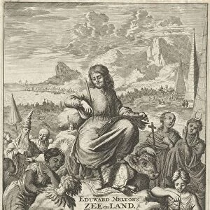 Edward Melton surrounded personifications Title page