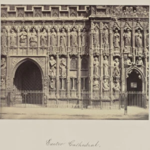 Exeter Cathedral Attributed Francis Bedford English