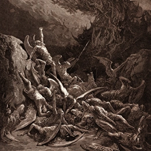 The Fall of the Rebel Angels, by Gustave Dore
