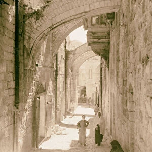 Fifth Station Cross 1925 Jerusalem Israel