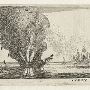 Fire, Reinier Nooms, 1651 - 1652