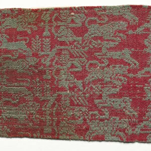 Fragment Tunic 500s Egypt Byzantine period 6th century