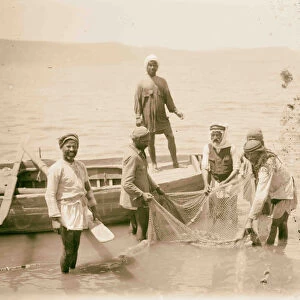 Galilee fisheman 1898 Israel