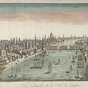 General View London 18th Century England 18th century
