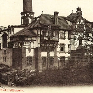 Industry Saxony Buildings Oberlungwitz 1905 Landkreis Zwickau