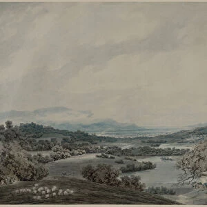 Italian Landscape 1790-1792 John Robert Cozens