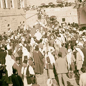 Jerusalem shrine Nebi Musa 1937 West Bank