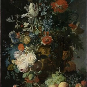 Still Life with Flowers and Fruit, Jan van Huysum, c. 1721
