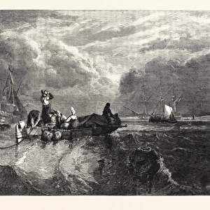 Market-Boat on the Scheldt, by Clarkson Stanfield, R. A. in the South Kensington Museum