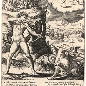 Master of the Die (Italian, born ca. 1512, active 1532 / 1533) after Giulio Romano (Italian