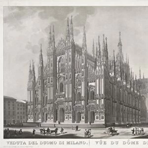 Milan Cathedral Veduta del Duomo di Milano Vne du DA┼¢me de Milan