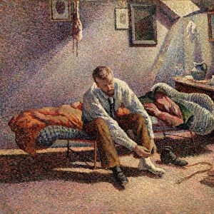 Morning Interior 1890 Oil canvas 25 1 / 2 x 31 7 / 8