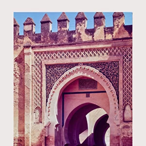 Morocco Fes Bab Dakkakin 1967