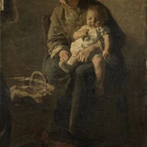 Mother and child, Albert Neuhuys, c. 1880 - c. 1899