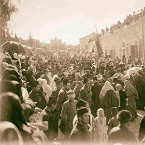 Nebi Musa festival 1920 Jerusalem Israel