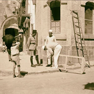 Palestine disturbances 1936 Jaffa Gate police-station