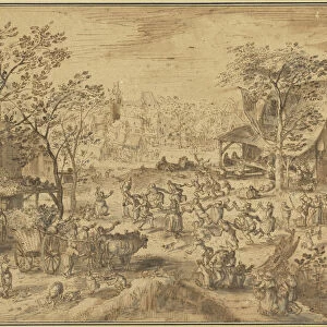 Peasant Kermis David Vinckboons Flemish 1576