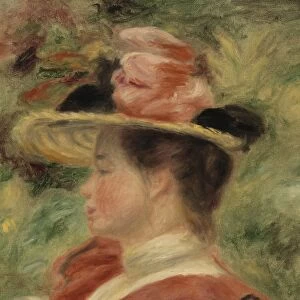 Pierre-Auguste Renoir Woman Glove Femme au gant