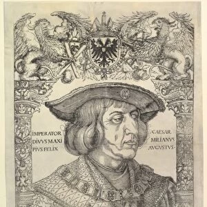 Portrait Emperor Maximilian I Architectural Frame