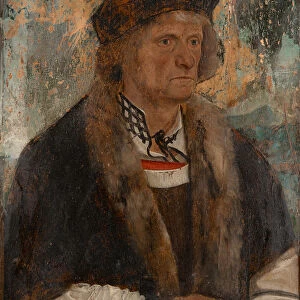 Portrait Johannes Amerbach 1513 mixed technique
