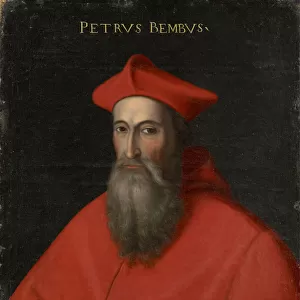 Portrait Pietro Bembo oil canvas 77. 5 x 63 cm