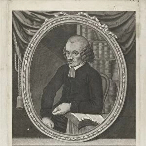 Portrait Wilhelm Reuter pastor Wilhelm Reuter