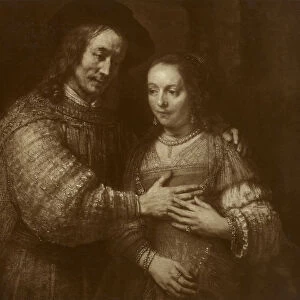 Rembrandt Jewish Bride Adolphe Braun French 1811