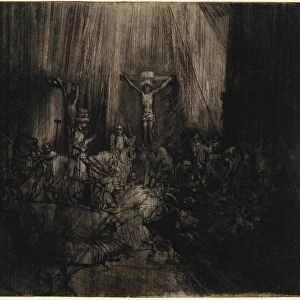Rembrandt van Rijn, Dutch (1606-1669), Christ Crucified between the Two Thieves