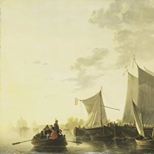 River view, Albertus Brondgeest, 1815 - 1849