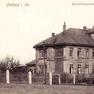 Schools Freiberg Sachsen Buildings 1913 Landkreis Mittelsachsen