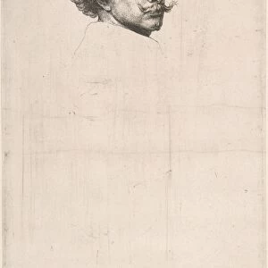 Self-Portrait Iconography ca 1630 Etching first state