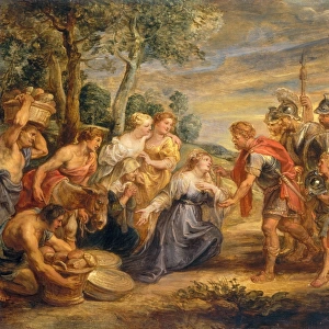 Sir Peter Paul Rubens, The Meeting of David and Abigail, Flemish, 1577 - 1640, c