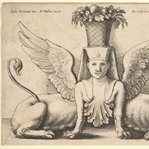 Sphinx Two Bodies 1652 Etching state Sheet 4 1 / 16